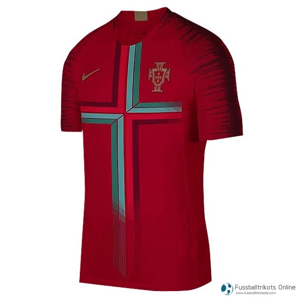 Portugal Trikot Pre Match 2018 Rote Fussballtrikots Günstig